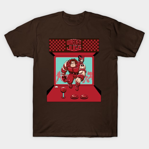 Wreck-It Juggernaut T-Shirt by Ninjae